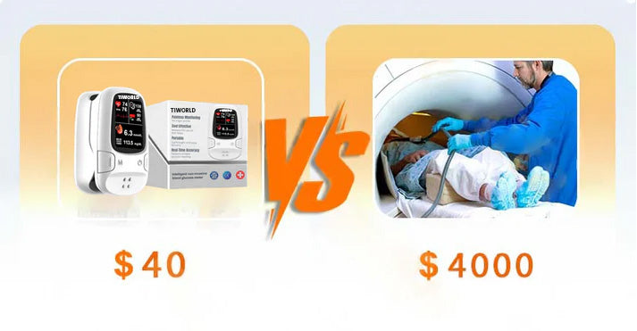 Bloodless Glucose Meter š©ø: High-Accuracy Non-Invasive Monitoring (99.9% Clinical Precision šÆ) ā