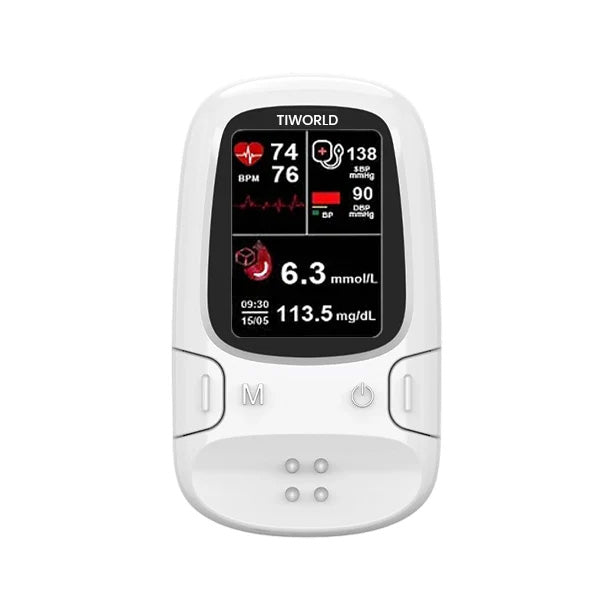 Bloodless Glucose Meter 🩸: High-Accuracy Non-Invasive Monitoring (99.9% Clinical Precision 🎯) ✅