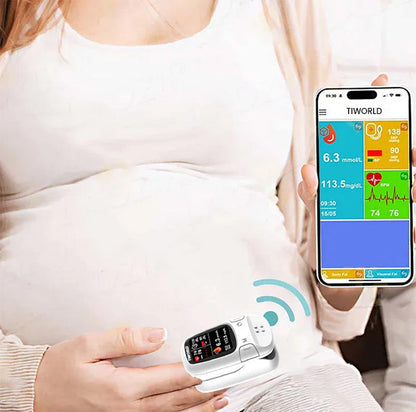 Bloodless Glucose Meter 🩸: High-Accuracy Non-Invasive Monitoring (99.9% Clinical Precision 🎯) ✅