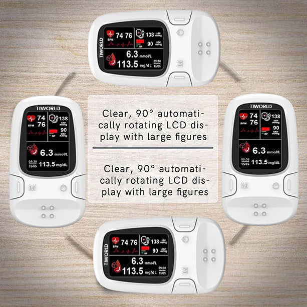 Bloodless Glucose Meter 🩸: High-Accuracy Non-Invasive Monitoring (99.9% Clinical Precision 🎯) ✅